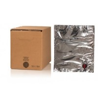 BAG IN BOX 10L za vino 5 kos (vrečka v. vog.+ karton) - avtomatsko dno