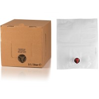 BAG IN BOX 5L za sok 5 kos (vrečka v. sr. + karton ležeči)